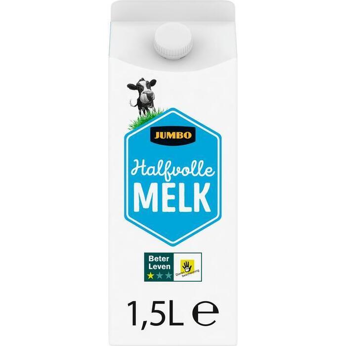 Jumbo Halfvolle Melk Beter Leven* 1,5L (1.5L)