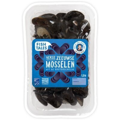 Fish Tales Hangcultuur mosselen (1.5kg)