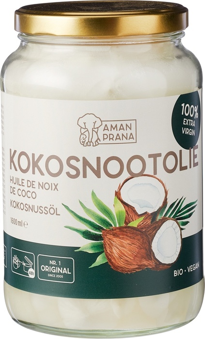 Extra virgin kokosolie (1.6L)