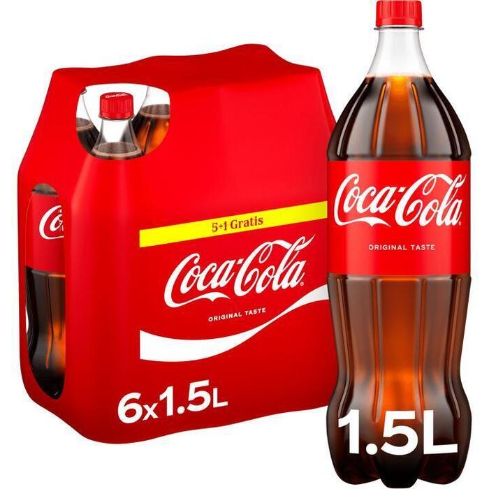 Coca-Cola PET 6 x 1,5 L (6 × 1.5L)