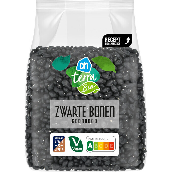 AH Terra Biologisch zwarte bonen (500g)