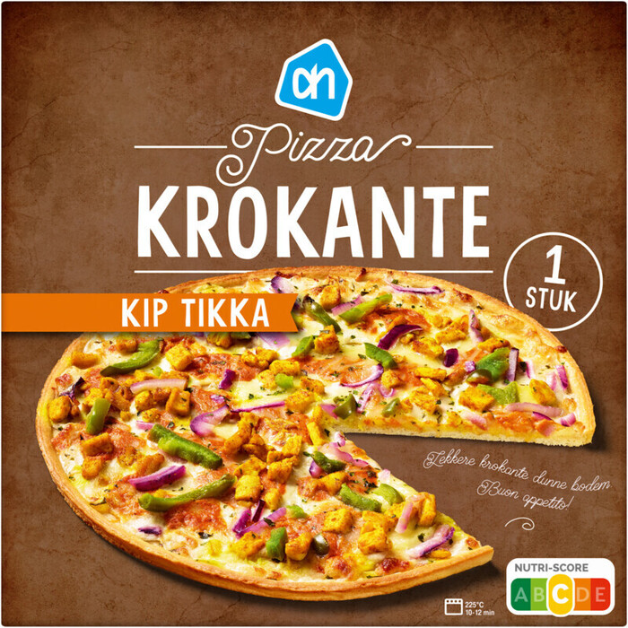 AH Krokante pizza kip tikka (320g)
