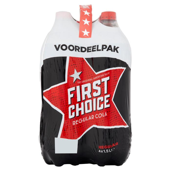 First Choice Cola regular (Set, 6L)