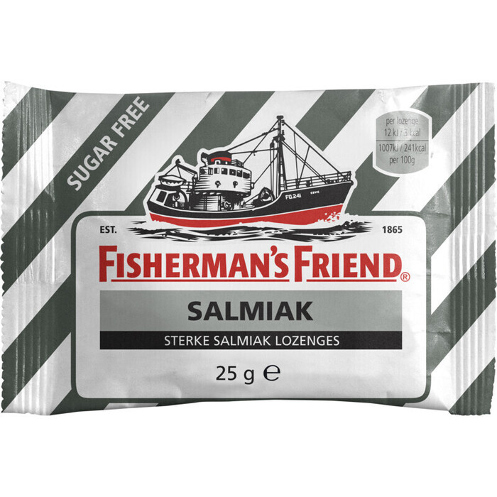 Fisherman'S Salmiak 25 g (stuk, 25g)