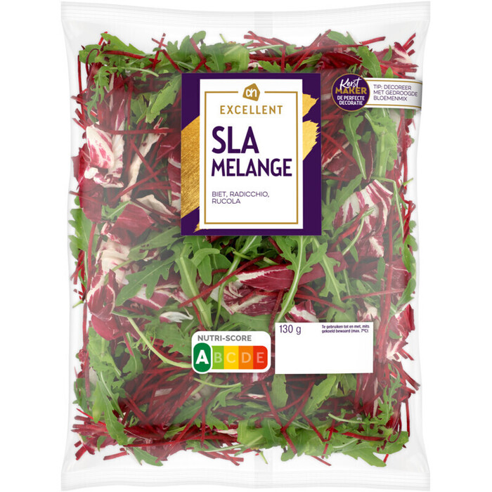 AH Excellent Slamelange rucola biet radicchio (130g)
