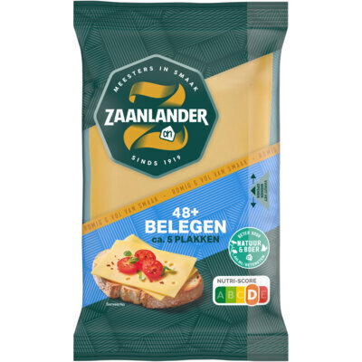 AH Zaanlander Belegen 48+ plakken (150g)