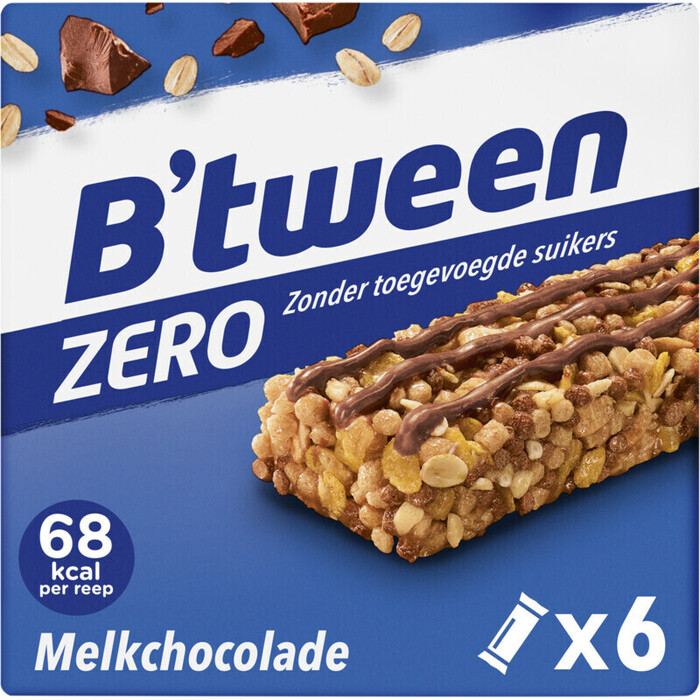 Hero B'tween zero melkchocolade (120g)