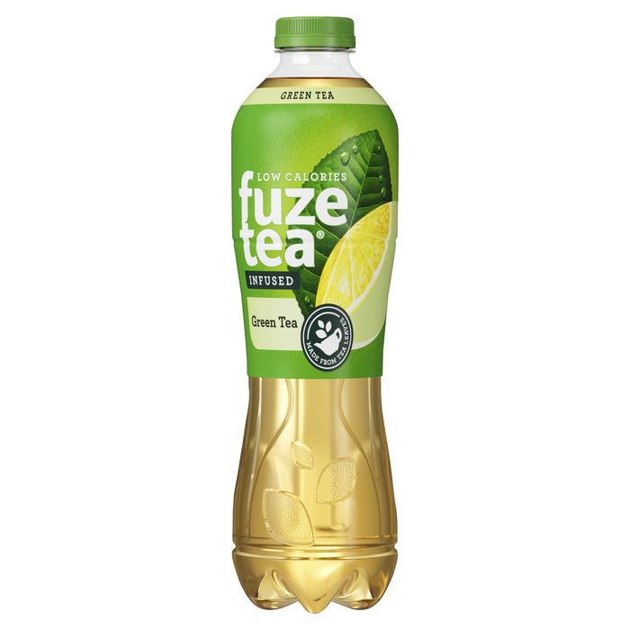 Fuze Tea Green Tea Infused Iced Tea 1, 25L (Fles, 1.25L)