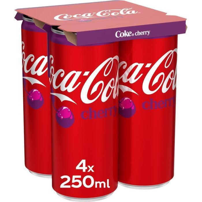 Coca-Cola Cherry 4 x 250 ml (4 × 250ml)
