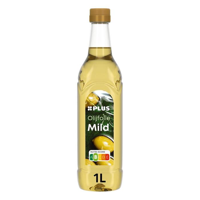 PLUS Olijfolie Mild  1000ML (Fles, 1L)