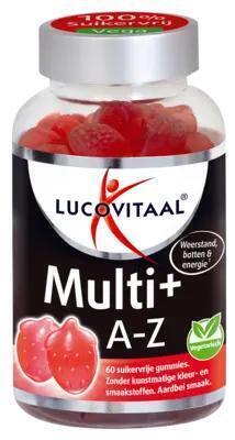 Lucovitaal Multi+ A-Z gummies (60 × 2.5g)