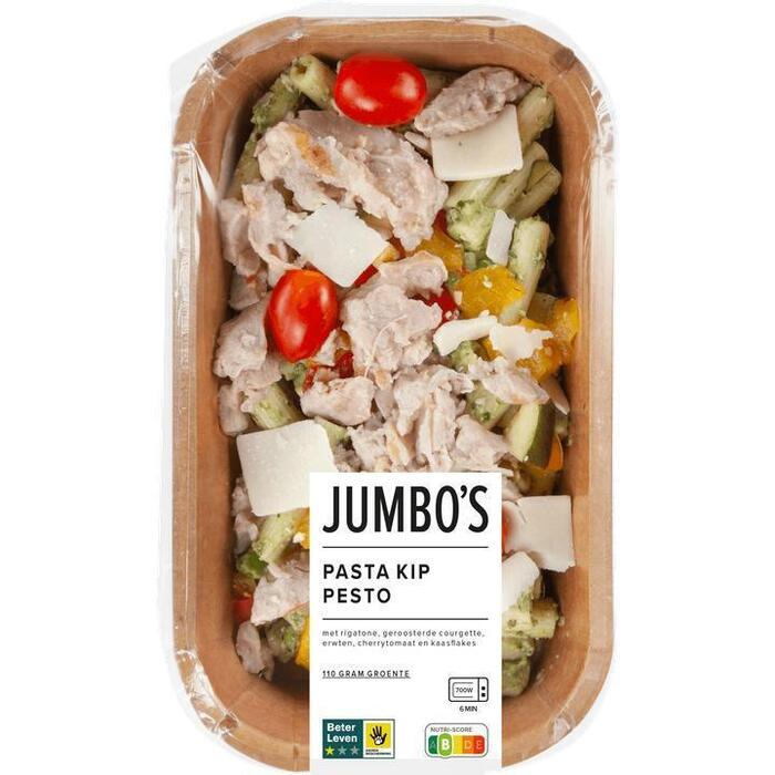 Jumbo's Verse Maaltijd Pasta Kip Pesto 450g (450g)