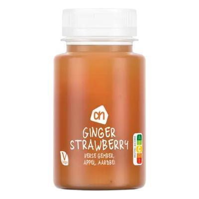 AH Ginger strawberry appel aardbei (125ml)