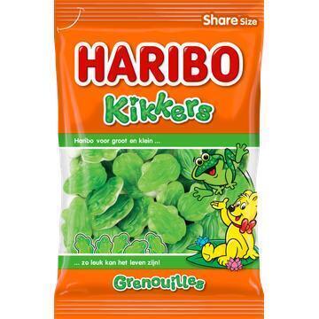 Haribo Kikkers 250 g (Zak, 250g)
