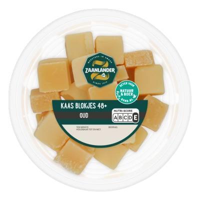 AH Zaanlander Kaasblokjes oud 48+ (120g)