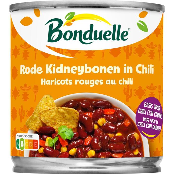 Rode kidneybonen in chili (400g)