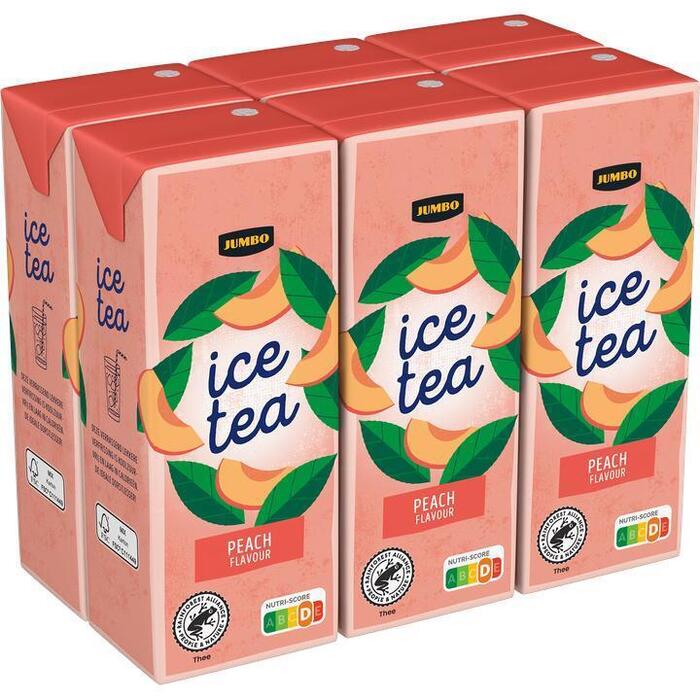 Jumbo Ice Tea Peach Flavour 6 x 200 ml (6 × 200ml)