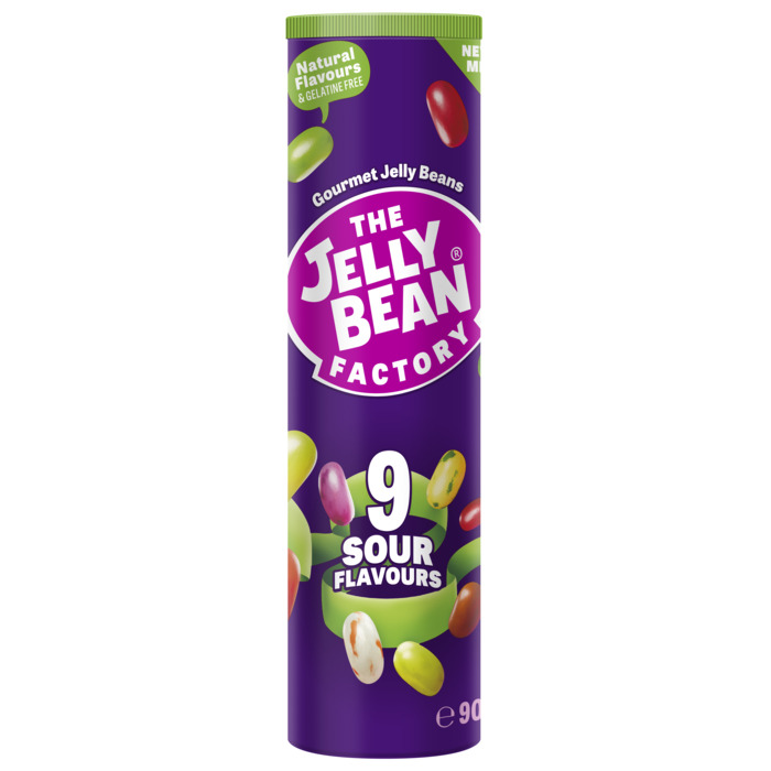Jelly Bean Factory Sour tube (90g)
