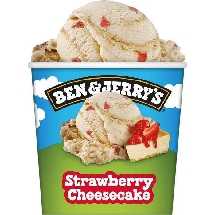 Ben & Jerry's Classic ijs strawberry cheesecake (Pot, 416g)
