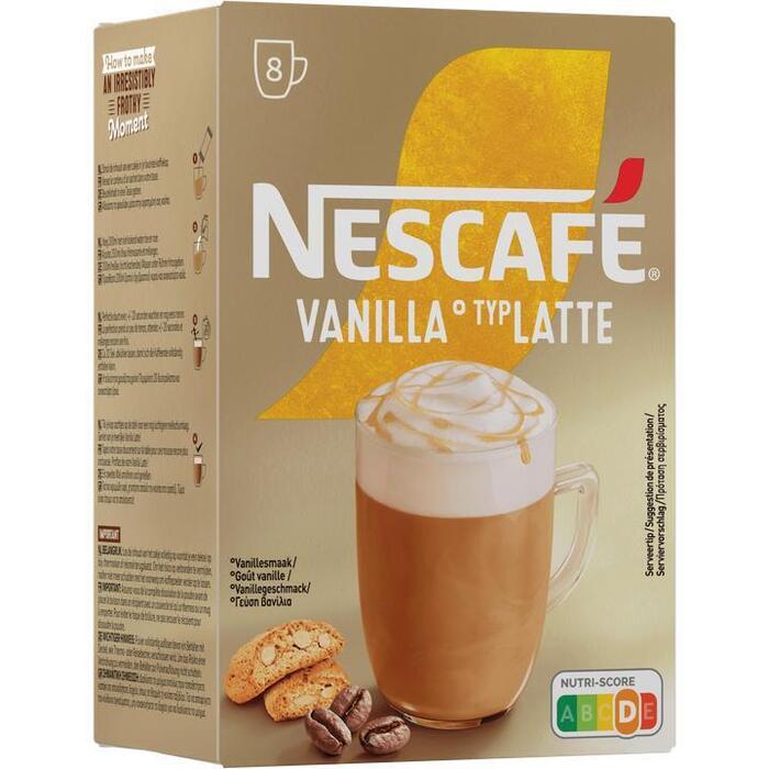 Nescafé Vanilla Typ Latte Koffiedrank 8 x 18,5 g (8 × 17g)