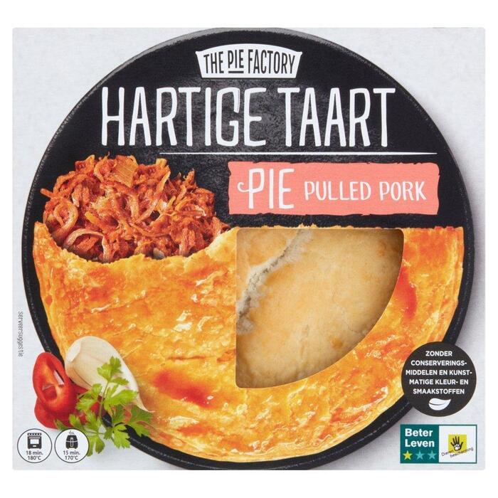 The pie factory Hartige Taart Pulled Pork 250 g (250g)