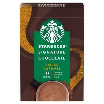 Starbucks cacao gezouten karamelsmaak zakjes 10 x 22 g (10 × 22g)