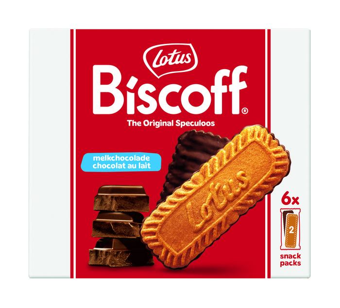 Lotus Speculoos melkchocolade (6 × 27g)
