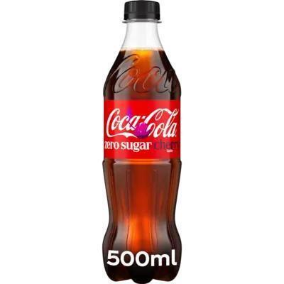 Coca-Cola Zero Sugar Flavours Cherry 500 ml (0.5L)