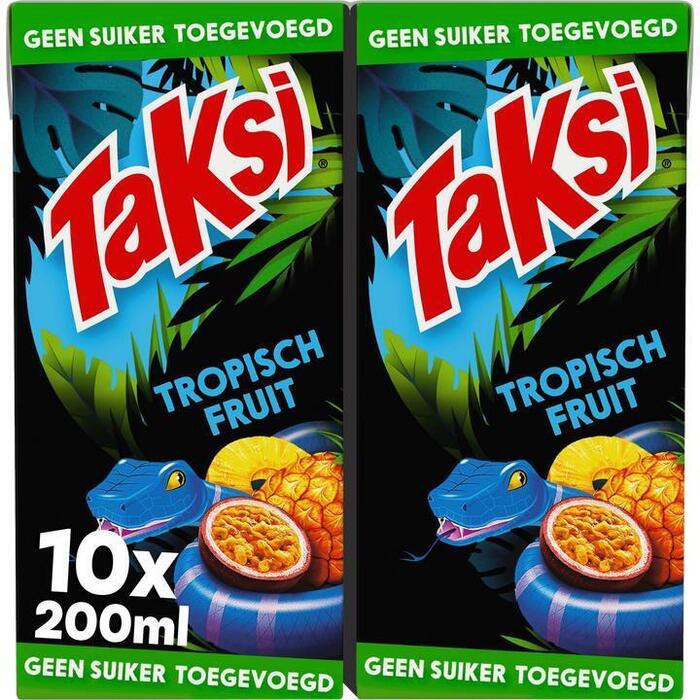 Taksi Tropisch Fruit Geen Suiker Toegevoegd 10 x 0, 2L (200ml)