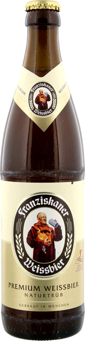 Franziskaner Weissbier (glas, 0.5L)