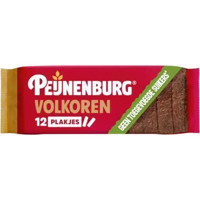 Peijnenburg ontbijtkoek volkoren geen suiker gesneden 345 g (345g)