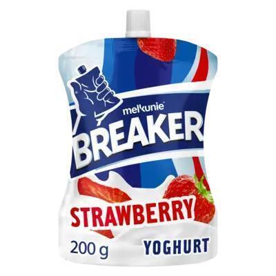 Breaker aardbei Yoghurt (Stuk, 200g)