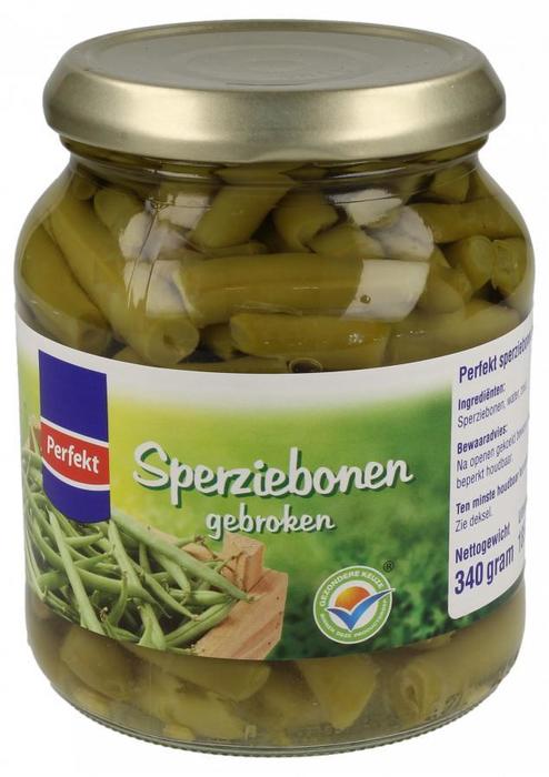 Sperziebonen Gebroken (pot, 340g)