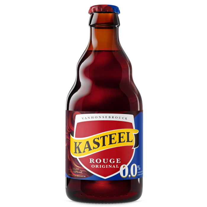 Kasteel - Rouge - 0.0% Alcoholvrij - Fles - 330ML (33cl)