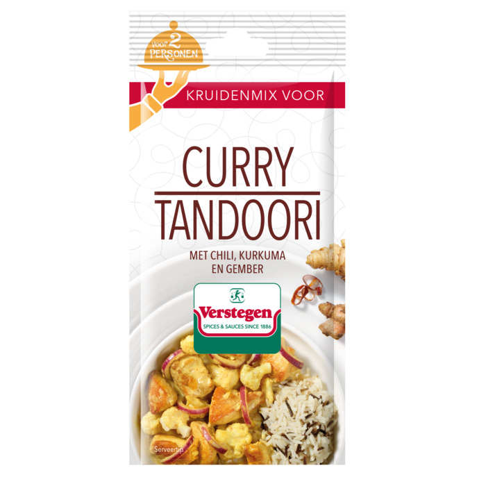 Verstegen Kruidenmix voor Curry Tandoori 15 g (15g)