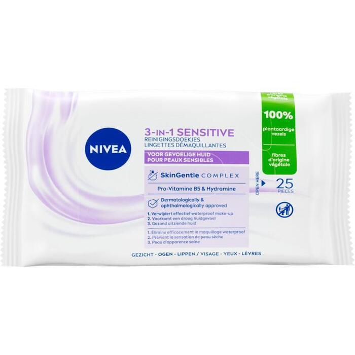 Nivea Sensitive reinigingsdoekjes
