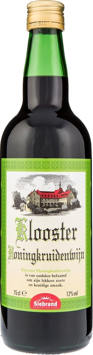 SIEBRAND KLOOSTER HONINGKRUIDENWIJN 75 cl FLES (0.75L)