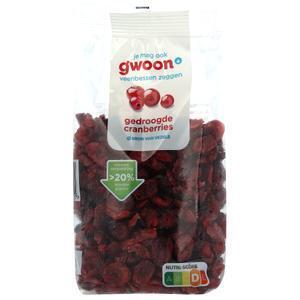 G'woon cranberry's 200gr (200g)