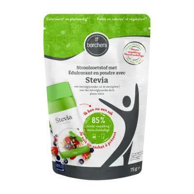 Borchers Strooizoetstof met stevia (75g)