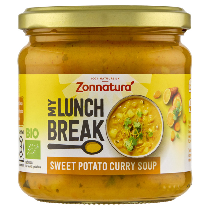 Zonnatura My Lunch Break Sweet Potato Curry Soup 350 g (350g)
