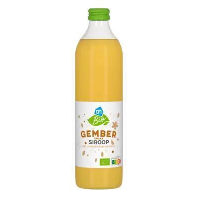 AH Biologisch Gember siroop (0.5L)