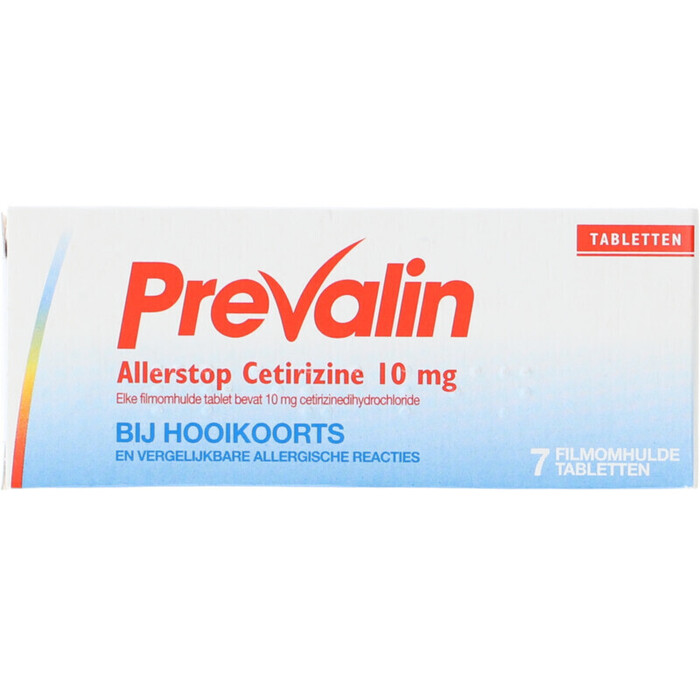 Prevalin Allerstopper 7 stuks (7 × 10mg)