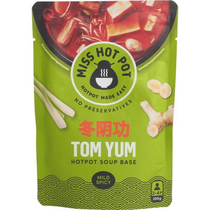 Miss Hot Pot Tom yum hot pot soup base (200g)