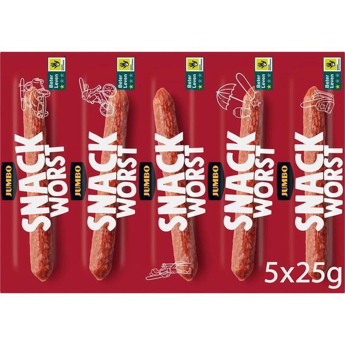 Jumbo Snackworst 5 x 25g (5 × 25g)
