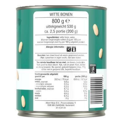 AH Witte bonen (800g)