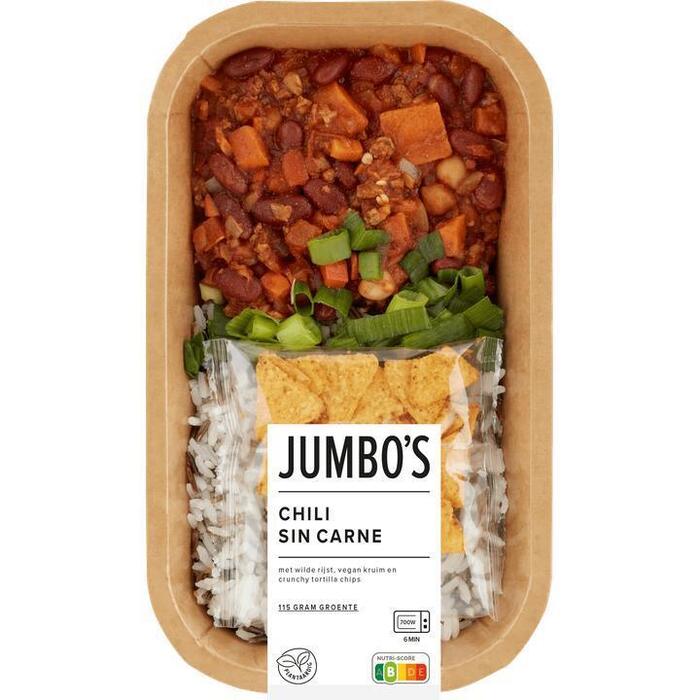 Jumbo's Verse Maaltijd Chili Sin Carne 450g (450g)