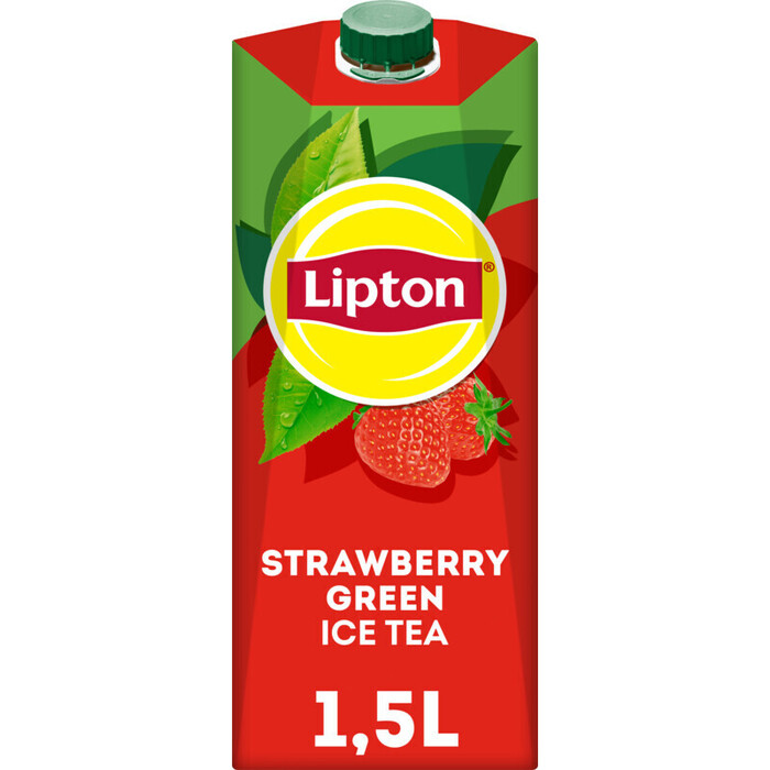 Lipton Ice tea green strawberry (1.5L)