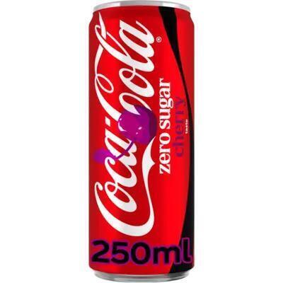 Coca-Cola Zero Sugar Cherry 250 ml (250ml)