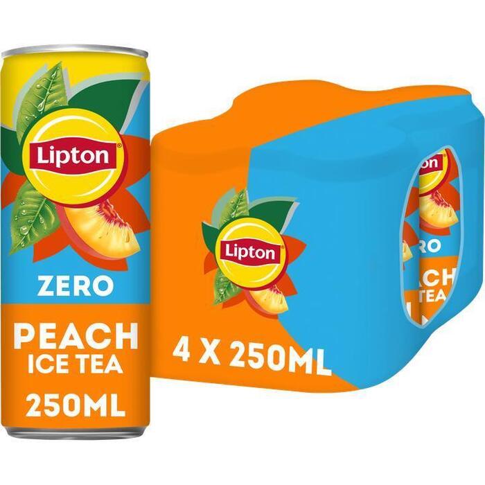 Ice tea peach zero 4x25 cl (4 × 250ml)