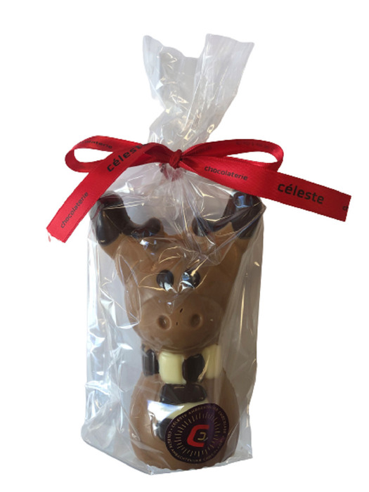 Chocolaterie Céleste Holfiguur Rendier 180 g (180g)